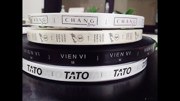 In mác vải, nhãn mác quần áo thương hiệu cho shop thời trang