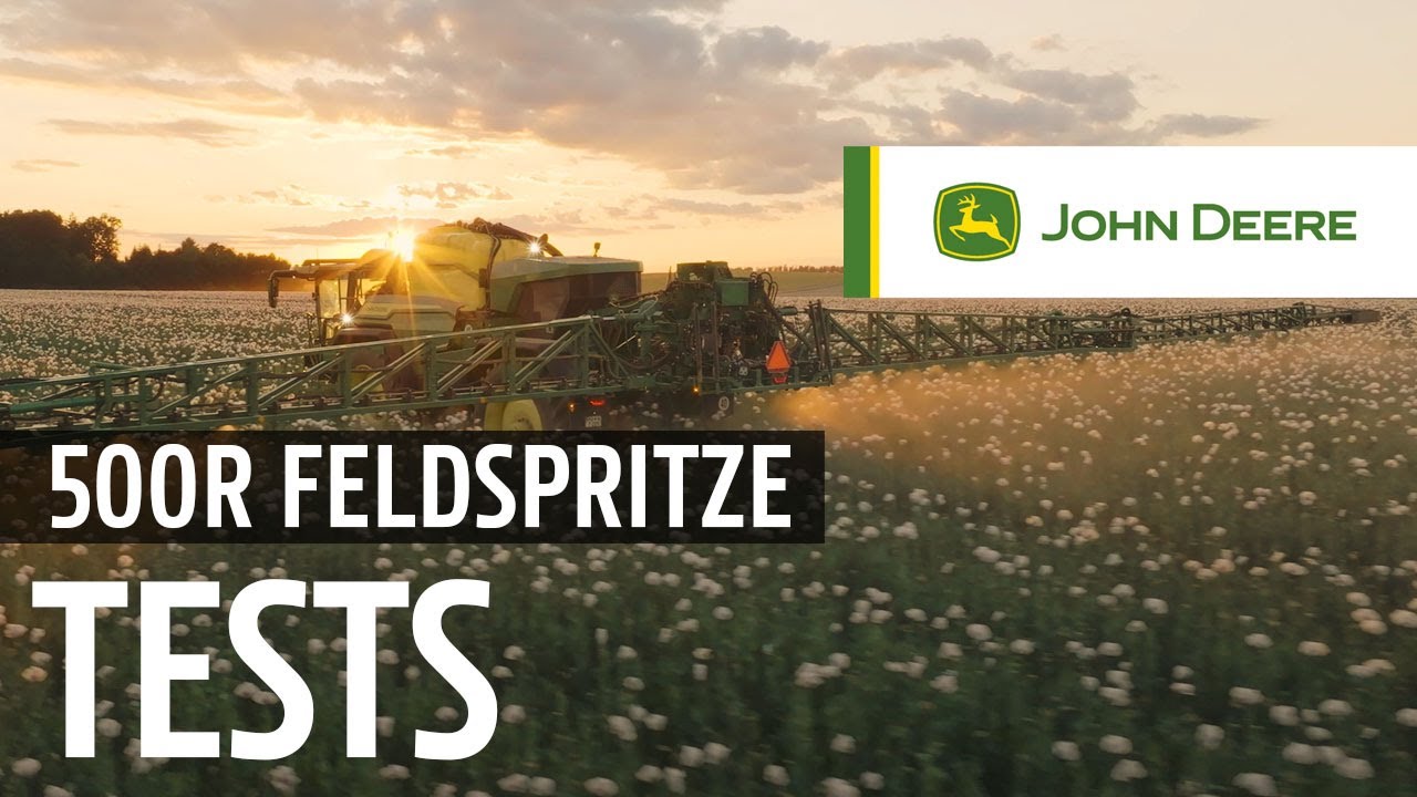 Erfahrungen eines tschechischen Landwirts mit der John Deere 500R-Feldspritze