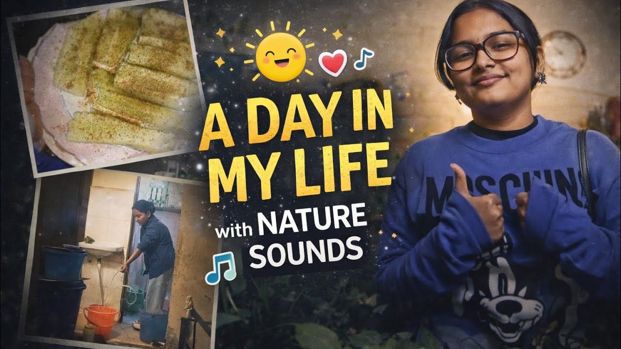 My Daily Life ||No Music, Just Real Sounds||