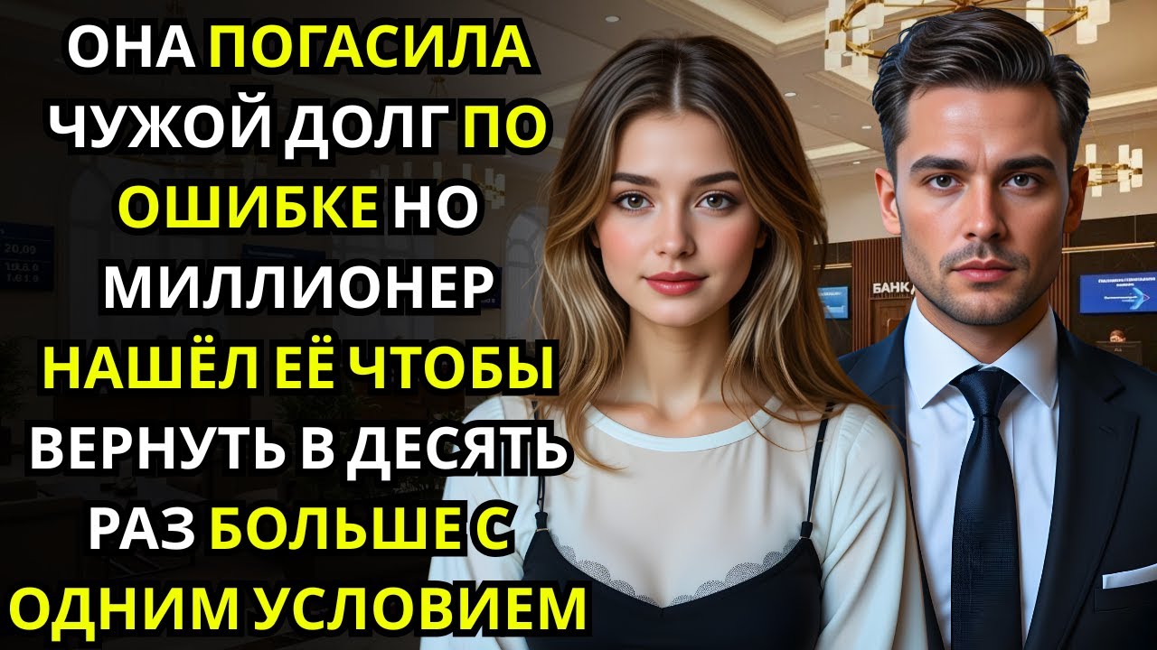 Она погасила чужой долг по ошибке… миллионер нашёл её, чтобы вернуть в десятикратном размере