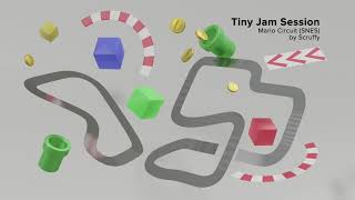 Video thumbnail of "Tiny jam session - Mario Circuit (SNES)"