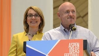 Gabby Giffords and Mark Kelly and their Big Ideas at the Aspen Ideas Festival