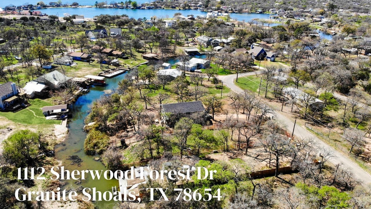 1112 Sherwood Forest Dr Granite Shoals, TX 78654 YouTube