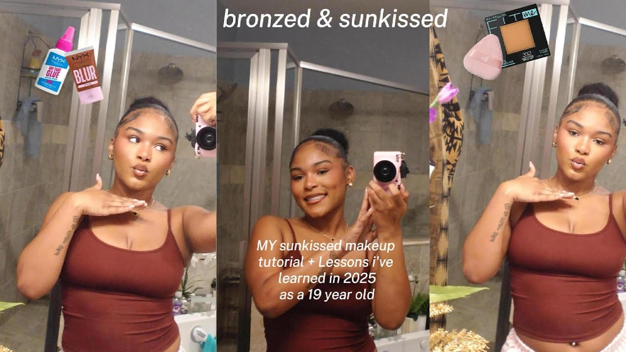 ♡ MY sun-kissed Makeup tut + Life Lessons: What 19 Taught Me in 2025 ♡  | Itss Justt Kelseyy