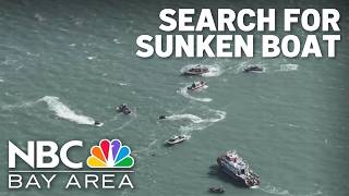 San Francisco police continue search for sunken boat, 3 missing people