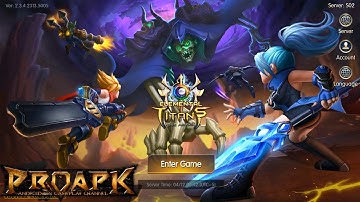 Elemental Titans: 3D Idle Arena Android Gameplay