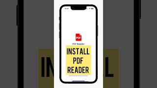 Install Pdf Reader App / How to install Pdf Reader app/ How to download pdf reader app #app #pdf