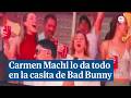 La imagen viral de Carmen Machi dándolo todo en la casita de Bad Bunny