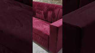 new Red Falat Sofa Unique model 😯 #sofa #furniture #sofaclub