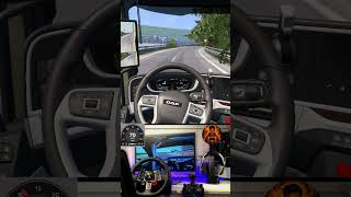 ETS2 Road Trip EP-7 | Driving from Erfurt to Kassel with DAF #shorts #ets2 #shortsfeed