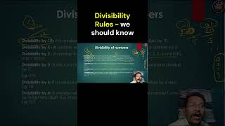 Divisibility Rules for 10, 5, 2, 3, 6 and 4 ఒకే షార్ట్లో!