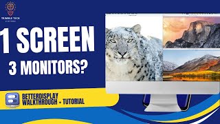 Transform Your 4K Monitor into 3 Perfect Monitors with BetterDisplay