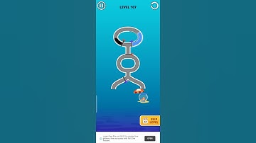 water puzzle Level 107 - mobile game/fishdom #shorts
