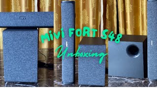 Made in India MIVI Fort S48 Soundbar with subwoofer