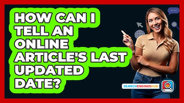 How Can I Tell an Online Article