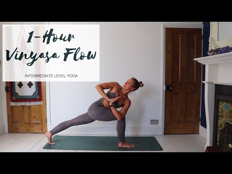 1 HOUR YOGA | Intermediate Vinyasa Flow Yoga | CAT MEFFAN