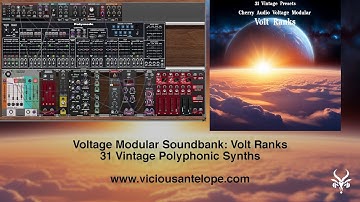 Cherry Audio Voltage Modular Presets | Vicious Antelope - Volt Ranks