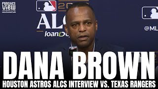 Astros GM Dana Brown talks Houston Astros ALCS Roster Decisions & Astros vs. Texas Rangers ALCS