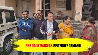 PHE Daily Wagers Reiterate Demand for Regularization Policy Implementation