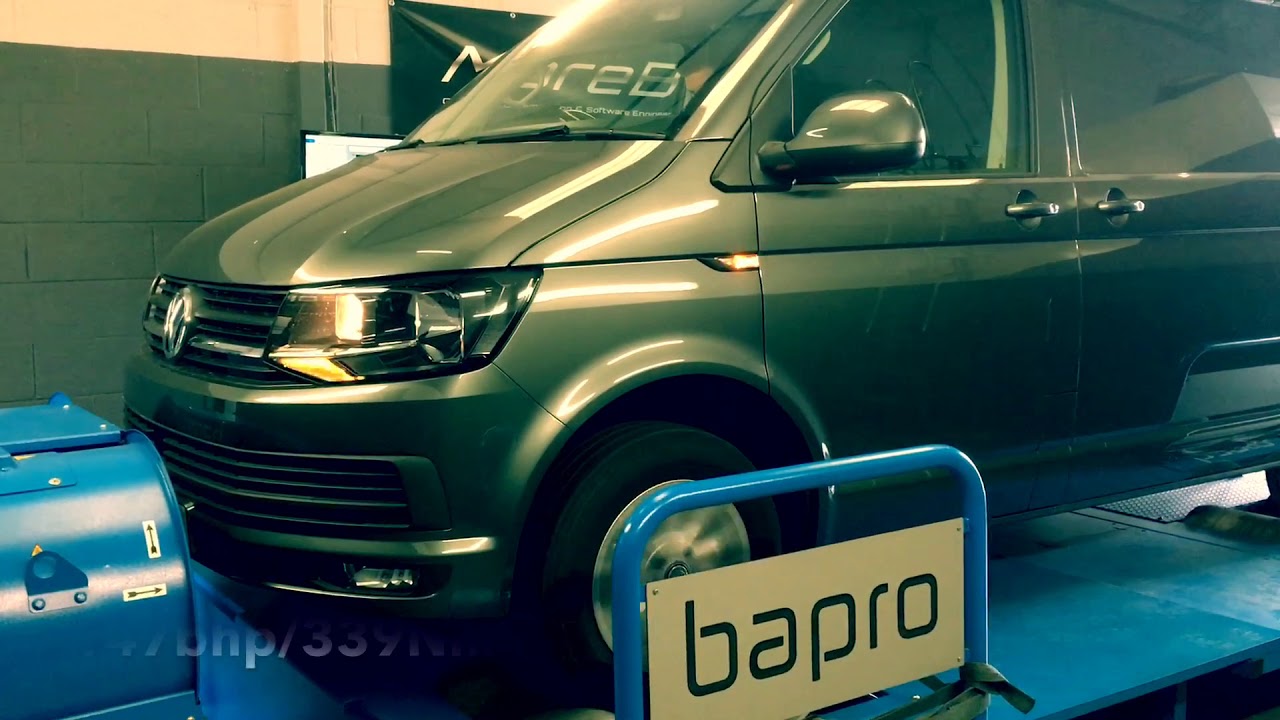 REMAPPED VW TRANSPORTER 2.0TDI at MoreBHP Headquarters