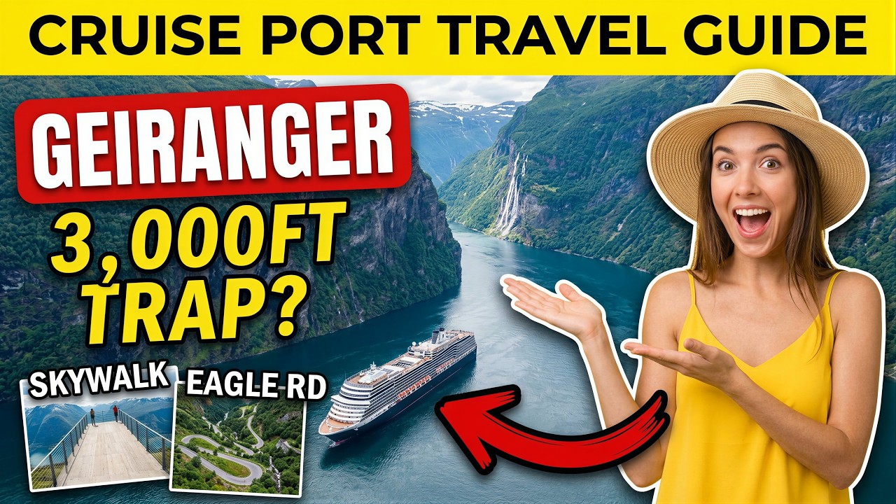 Geiranger Cruise Port – Skywalk, Seven Sisters or the Eagle Road?