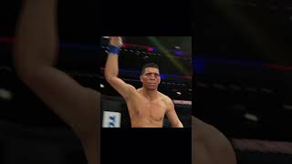 Красивый накаут за Ника Диаза #ufc4 #ufc5 #диаз