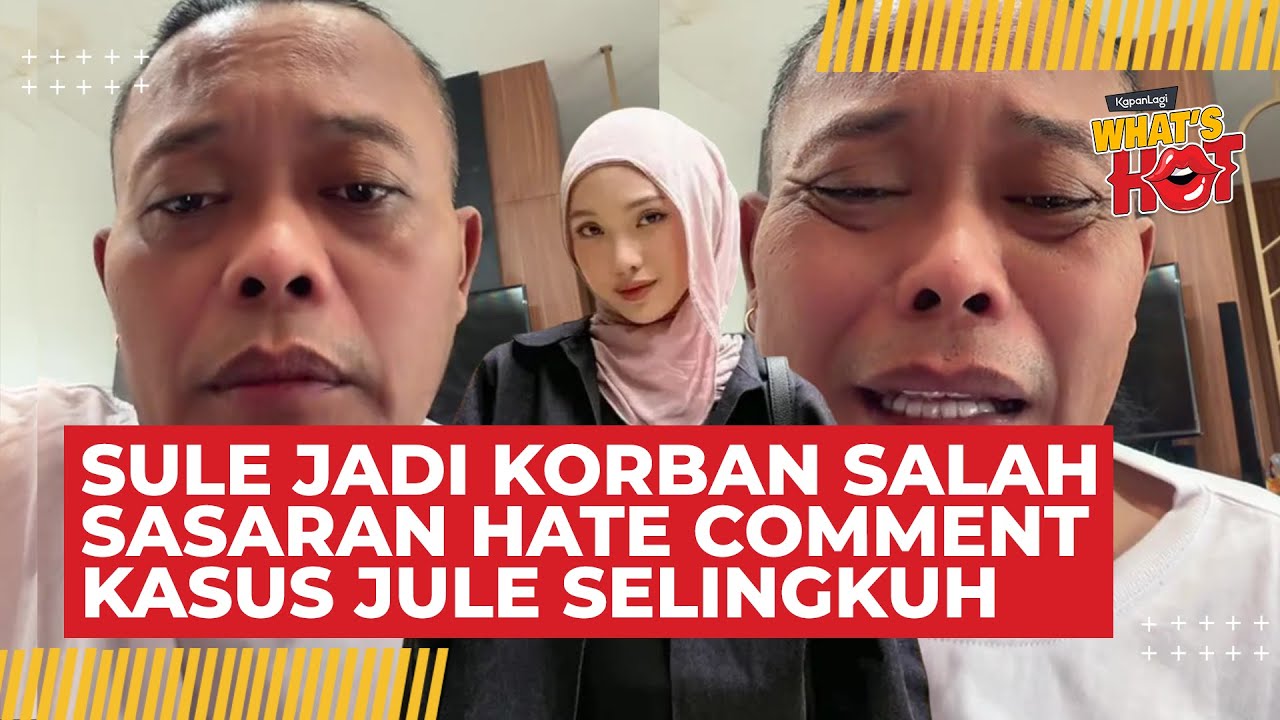 Sule 'Jadi Korban' Skandal Julia Prastini, Salah Sasaran Komen Hujatan Gara-Gara Nama Mirip