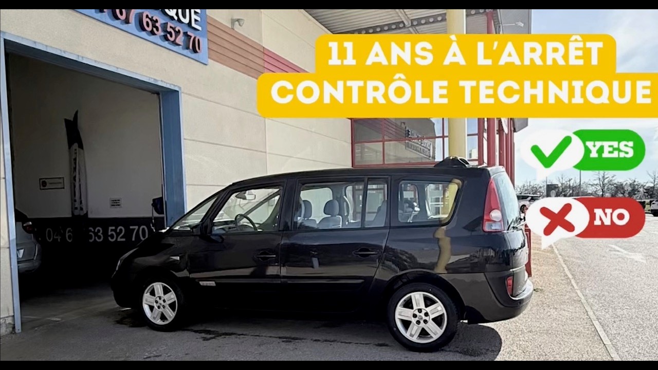 11 ANS A L’ARRÊT / PASSERA T'IL AU CONTRÔLE TECHNIQUE ?