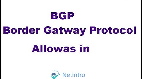 BGP Allowas in