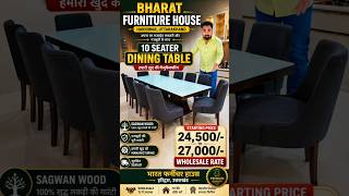 🔥 Dining Table Starting Just ₹23,500 | Custom Design Available 😍