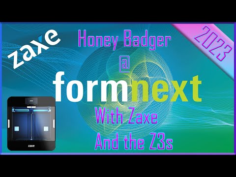 Formnext 2023 - Zaxe one of the best looking machines at the show