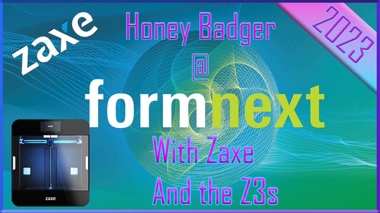 Formnext 2023 - Zaxe one of the best looking machines at the show