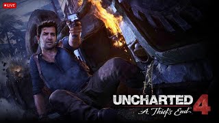 The Most Cinematic Game Ever? - Uncharted 4 - A Thief’s End Live 🔴 (Hindi)