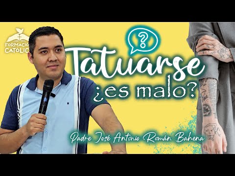 Es Pecado Ponerse Tatuajes ó Piercing? 🤔 | Padre José Antonio Román Bahena 🙌🏻#catolicos #viral
