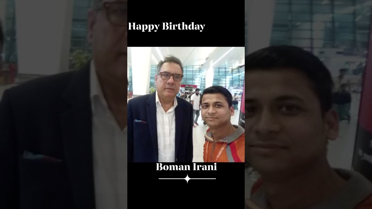 Happy Birthday Boman Irani 🎂