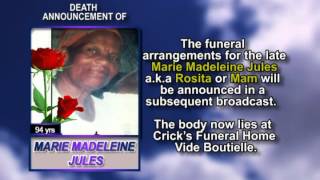 Marie Madeleine Jules short