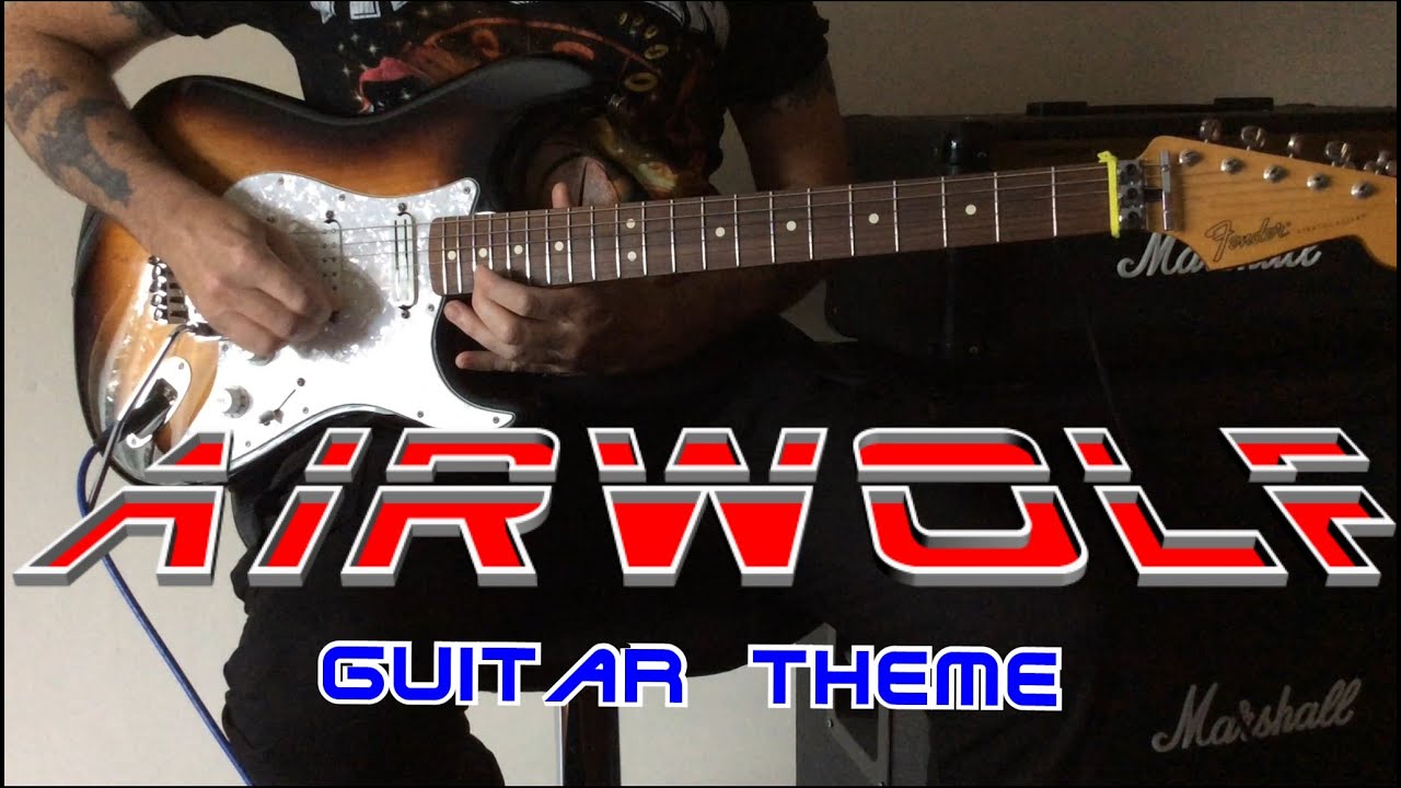 airwolf AIRWOLF Theme (Guitar Cover) YouTube
