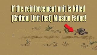 Famous Final alert 2 tutorial - If the reinforcement unit is killed (Critical Unit Lost), Mission Failed! Wealth