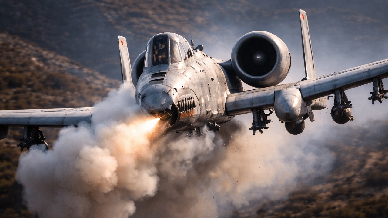 The Gun That Built a Plane: The A-10 Warthog's GAU-8