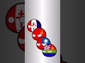 Eternal Enemies | Naporitan - Axis #ポーランドボール #countryballs #shorts