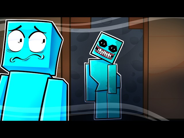 Existe uma Versão Assustadora de MIM nesse Mundo de Minecraft!