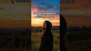 No Familiar Warmth - Anggia Winanda Official Lyrics Audio
