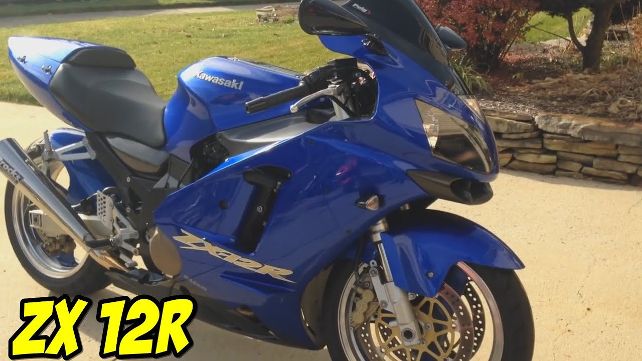 KAWASAKI NINJA ZX-12R - LINDA E MUITO POTENTE - YouTube
