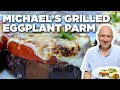 Michael Symon's Grilled Eggplant Parmesan | Symon's Dinners Cooking Out | Food Network