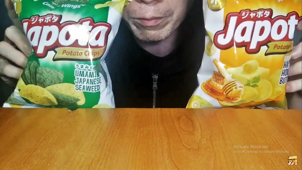 ASMR SNACK JAPOTA UMAMI JAPANESE SEAWEED DAN HAPPY HONEY BUTTER