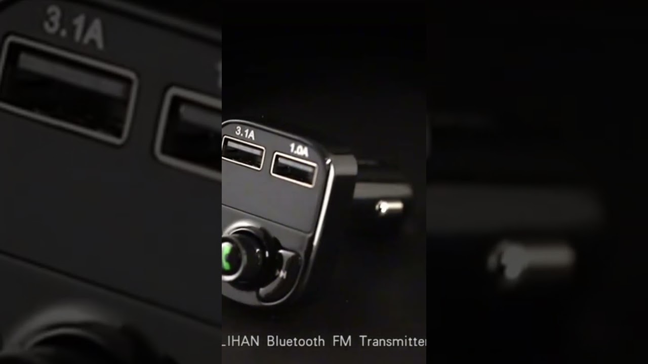 Handsfree Call Car Charger,Wireless Bluetooth FM