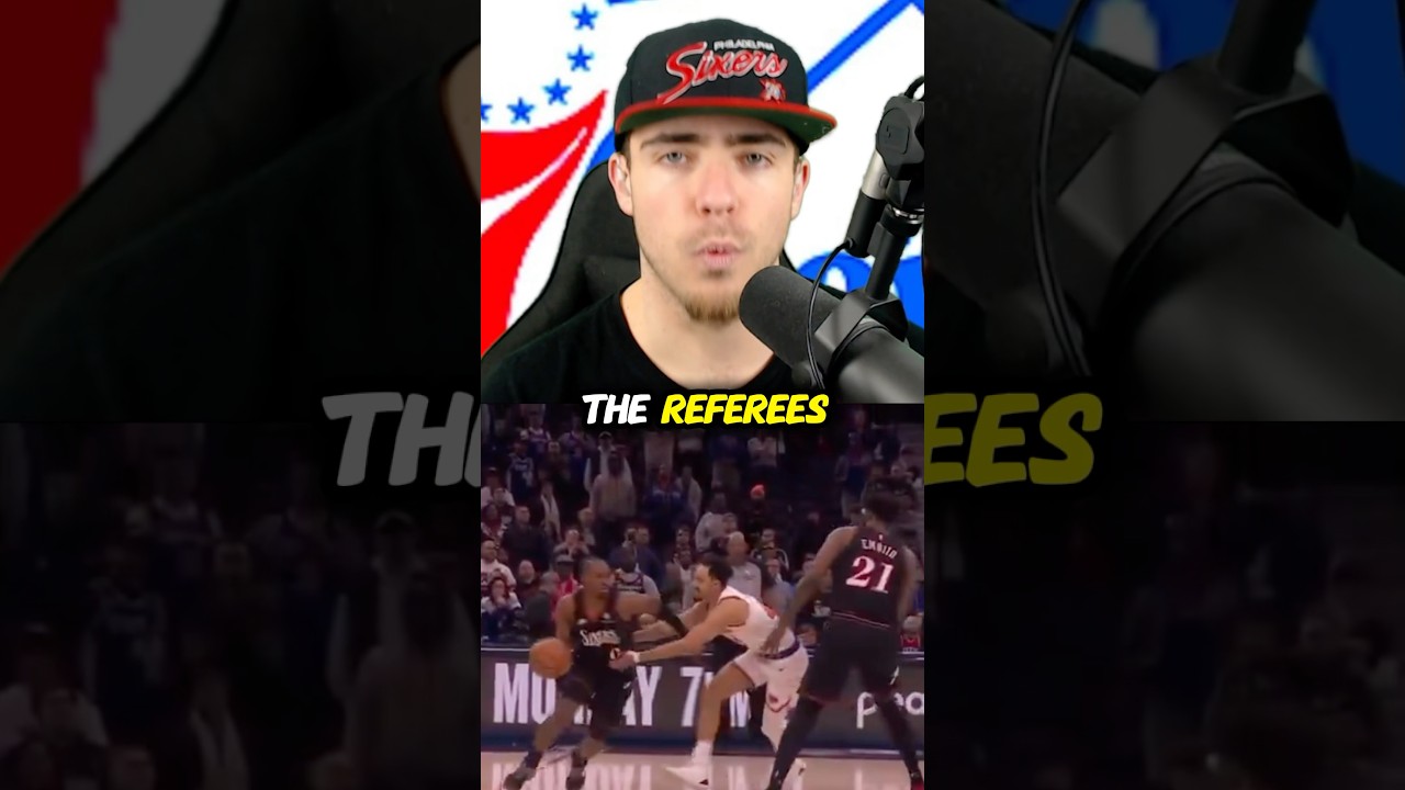 The Sixers Got CHEATED By The Refs In Tough Loss To Knicks! #76ers #Sixers #NBA
