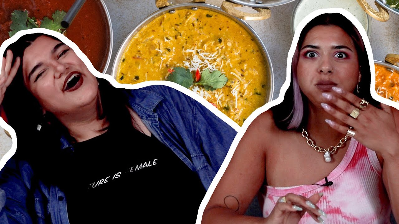 Aussies Try Each Other's Indian Takeaway Orders - YouTube