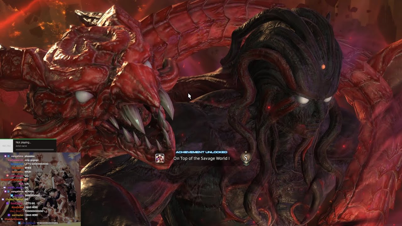 FFXIV M12SP2 BLM POV - [Kindred] World 3rd Kill