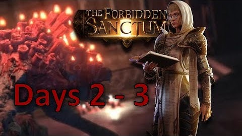 Blazing Salvo Inquisitor Days 2-3 Recap [POE 3.20 Forbidden Sanctum]